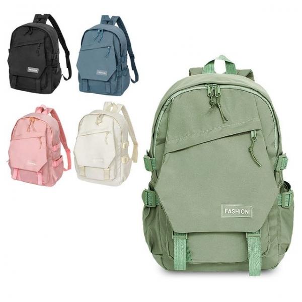 BM75 멀티 포켓 캐주얼 남녀 학생 백팩 출퇴근 여행