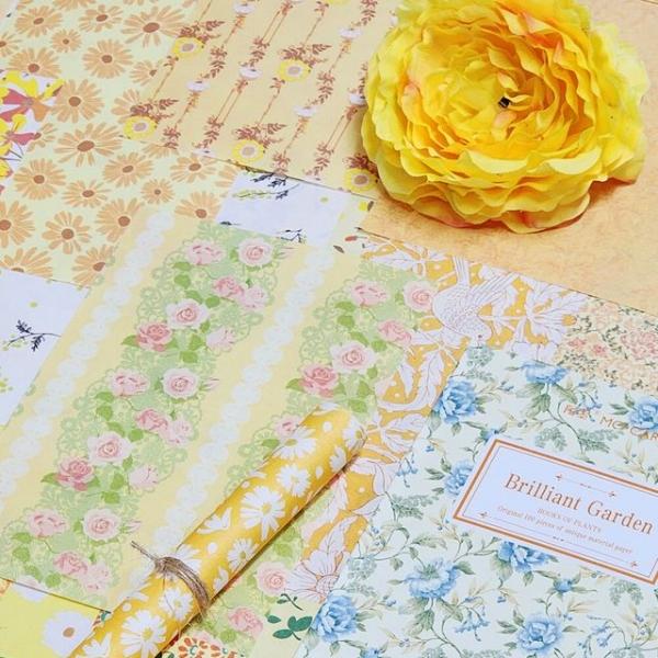 다꾸 페이퍼 100매 화려한 정원