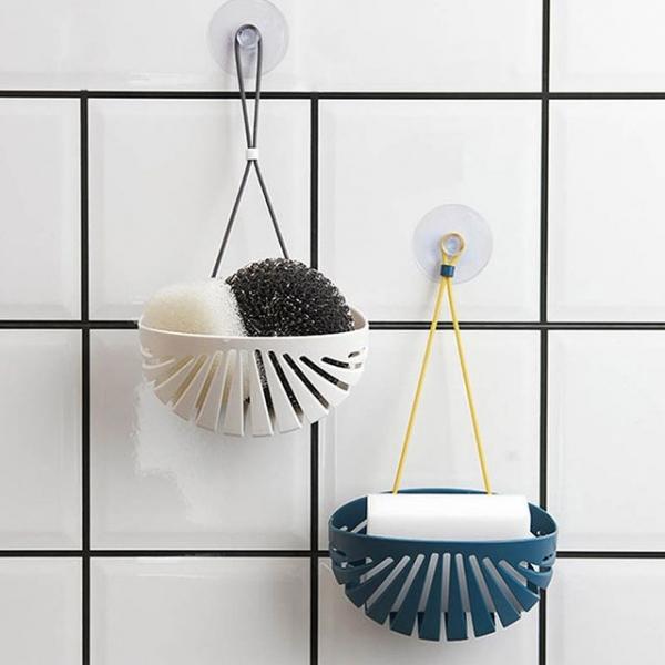 물빠짐 걸이 수세미 받침대 간편 거치대 2개