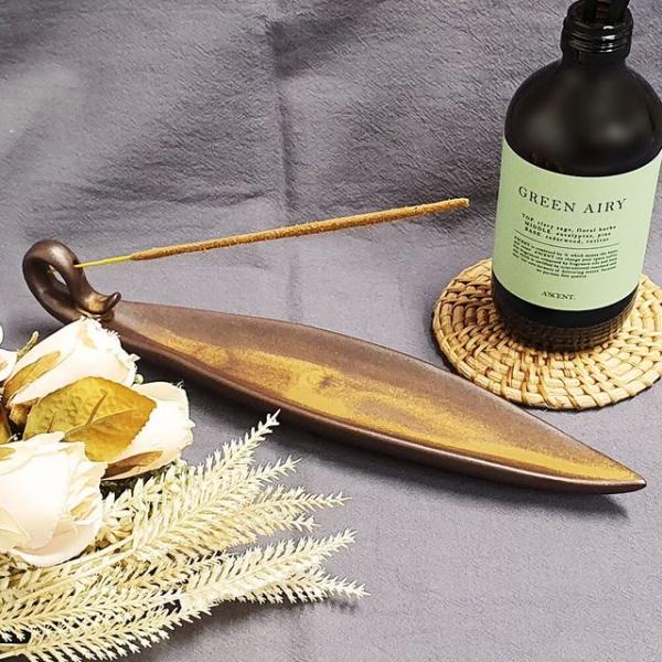 인센스 스틱 홀더 잎사귀