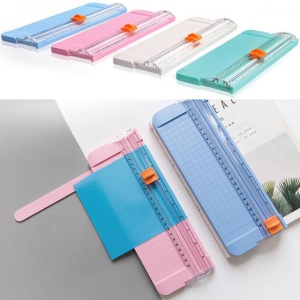 키밍 휴대용 미니 A5 종이 컷팅기 휴대용 수동 재단기