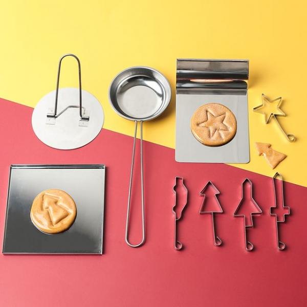 우산 모양틀 9개 달고나 만들기 세트