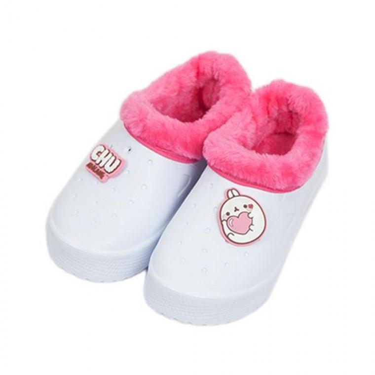 몰랑이 겨울 고급형 만능화 겨울실내화 털실내화 학교 학생