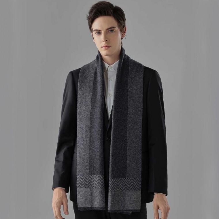 두꺼운 격자 목도리 심플 겨울 아이템 남여공용 패션 겨울아이템 커플 심플한목도리 패션 니트목도리