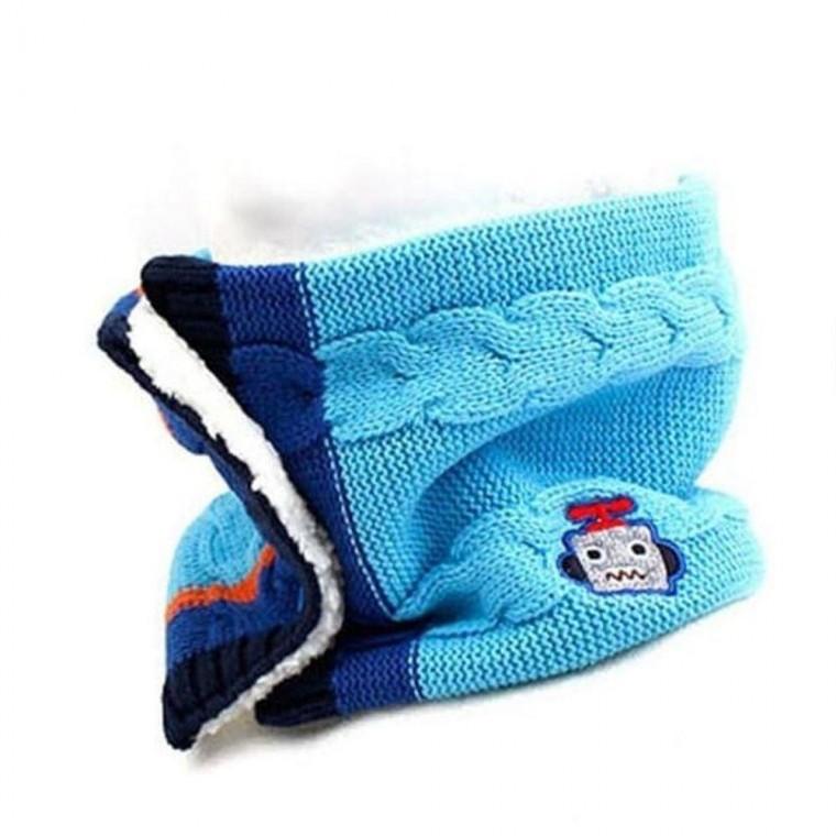 플라이봇 넥워머 키즈 방한 목도리 겨울 니트 목도리 유아목도리 넥워머 아동목도리 겨울 니트목도리