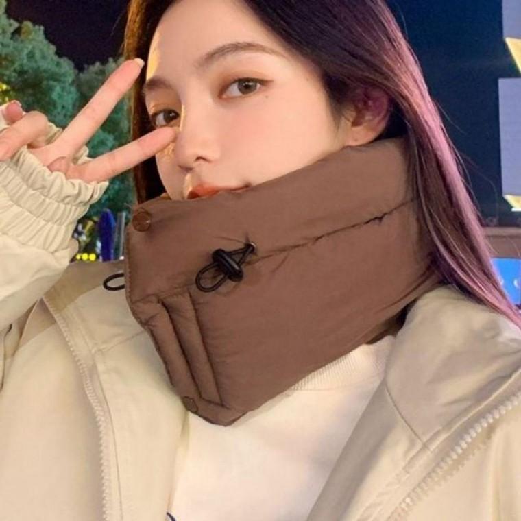 겨울 인기 따뜻한 패딩 목도리 경량 넥워머 골프 패딩 넥워머 겨울 목도리 등산 경량