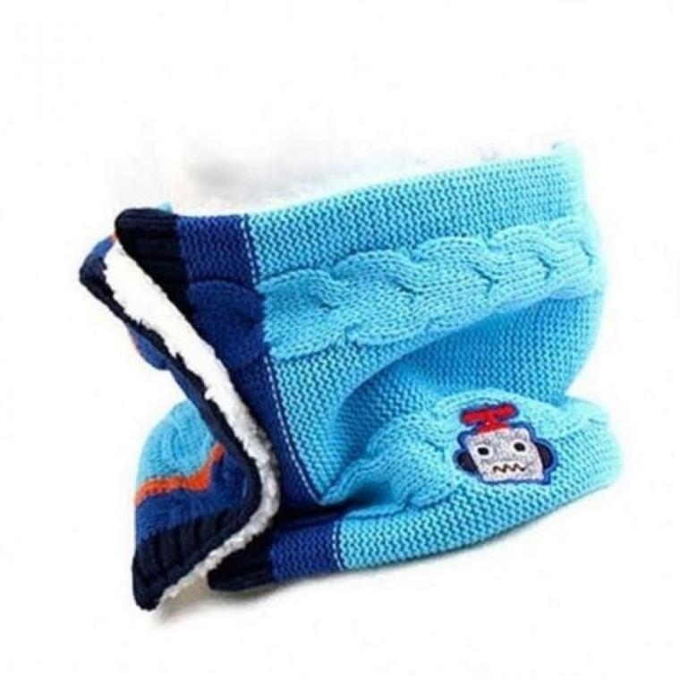 넥워머 인기 플라이봇 키즈 방한 목도리 겨울 니 아동목도리 겨울 니트목도리 넥워머