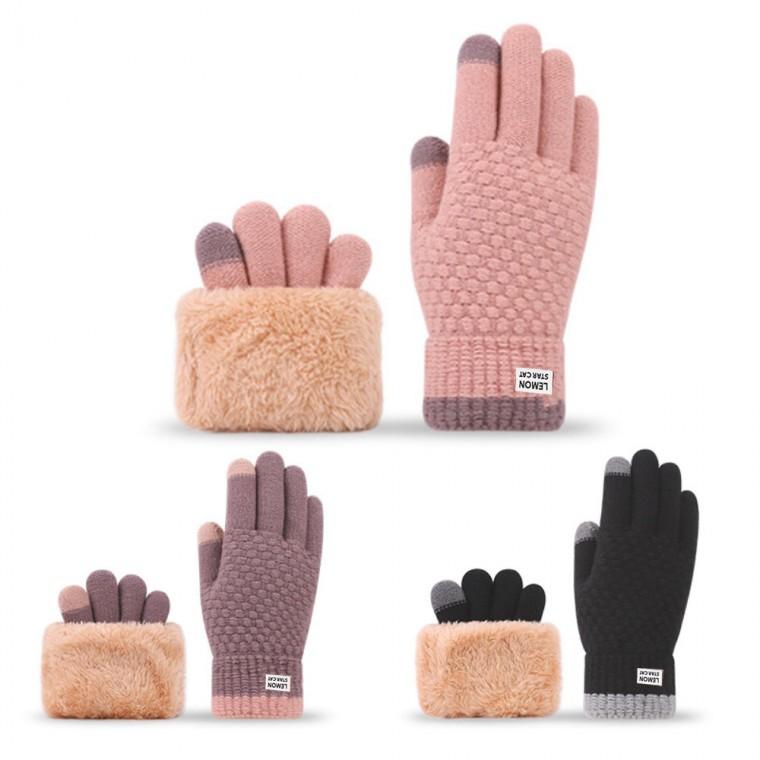 [특가할인]스마트폰 터치 장갑 겨울 방한 기모 장갑 니트장갑 털장갑 스키장갑