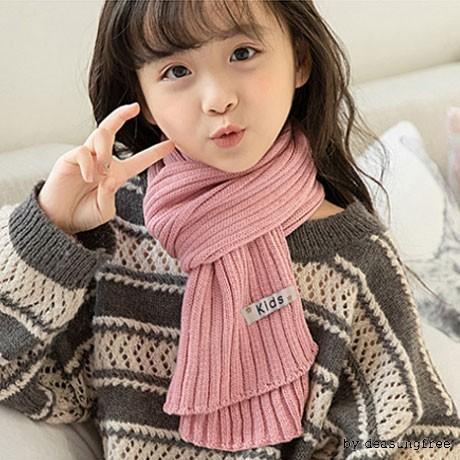 유아동 쁘띠 겨울 목도리 니트 아동 어린이 겨울 방한 머플러