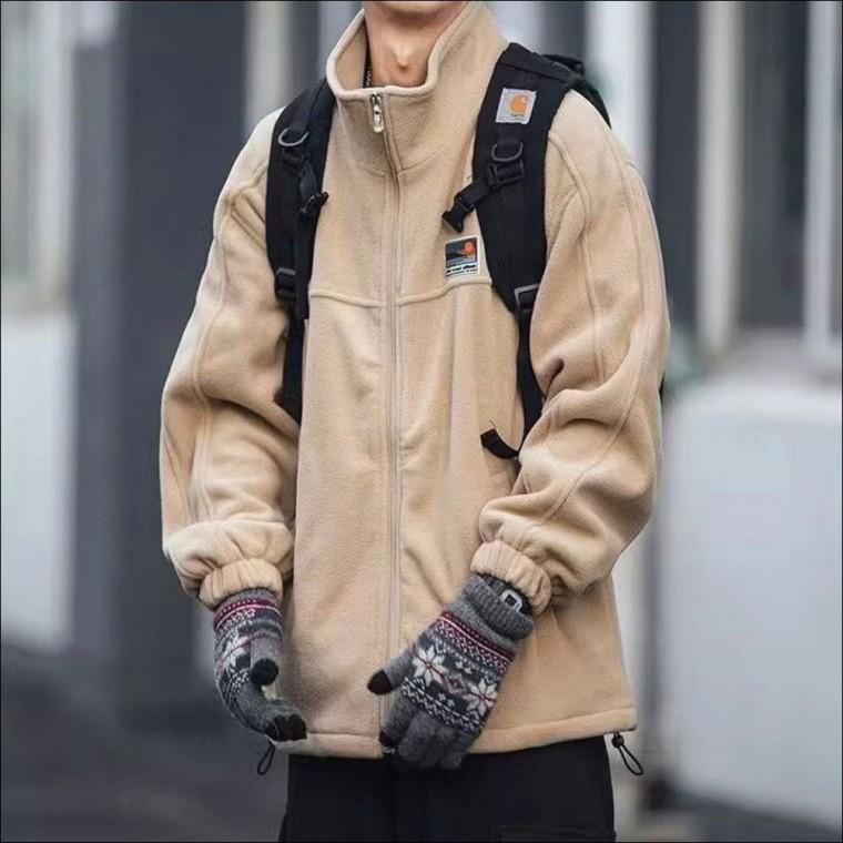 남자 집업 아우터 3컬러 겨울 플리스 후리스 하이넥