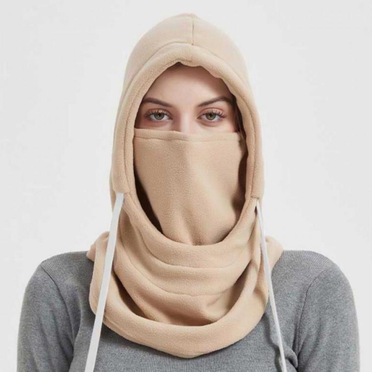 방한목토시 워머 등산 바라클라바 야외 방한 자전거 넥워머 겨울 여자 코디 후드