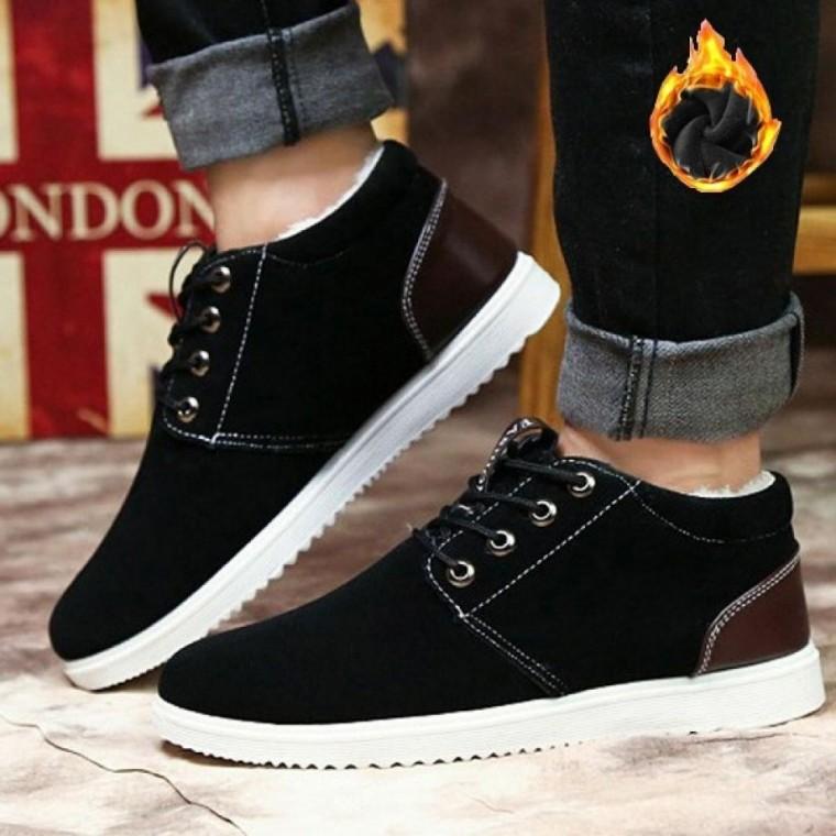 남성 겨울 데일리 털안감 단화 워킹 스니커즈 ZG666N 캐주얼 런닝화 끈 남성 슈즈 운동화 남자 패션 데일리