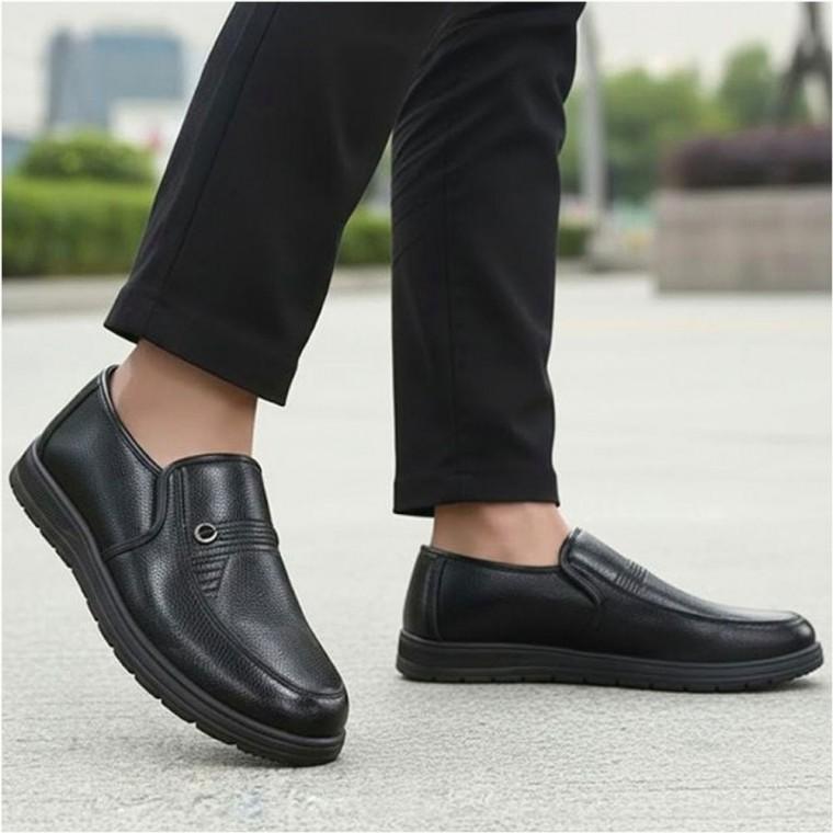 남자 겨울 구두 기모안감 로퍼 깔끔한 정장 캐주얼