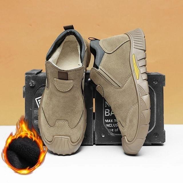 겨울 운동화 2컬러 남자 털작업화 방한화 기모안감