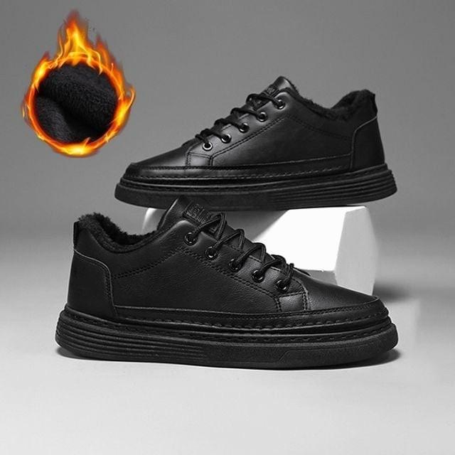 스니커즈 데일리슈즈 겨울 키높이 남자 기모운동화