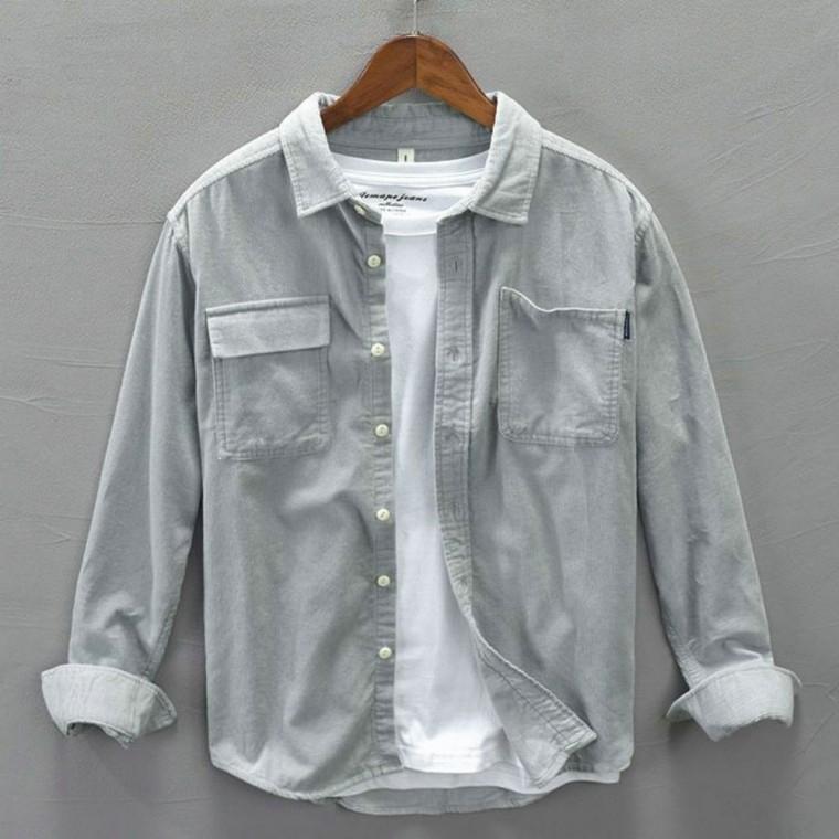 가을 겨울 캐주얼 골덴남방 남자 3컬러 코듀로이 포켓셔츠