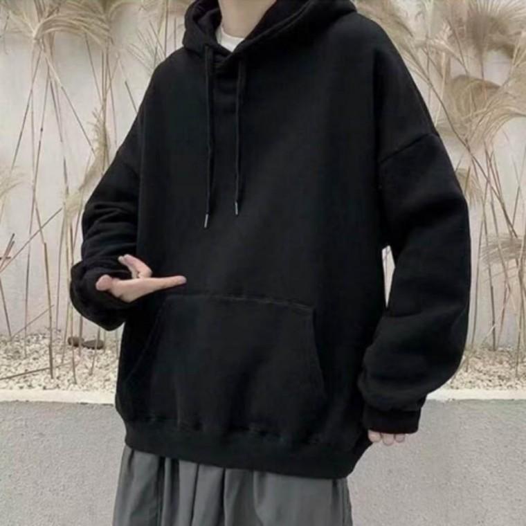 남자후드티 남성 겨울 베이직 기모 안감 무지 후드 티 셔츠 1P