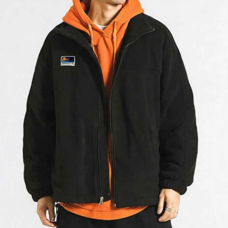 남자 남성 등산 캠핑 겨울 플리스 후리스 집업 점퍼 아우터