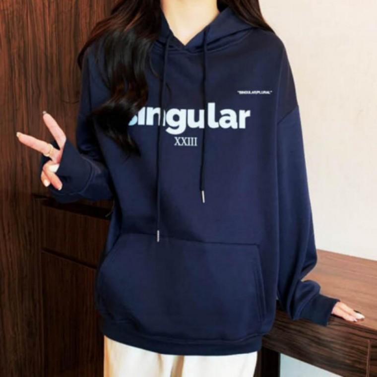 후드티 여성 여자 가을 겨울 스티치 기모 긴팔 후드 티 셔츠 3color