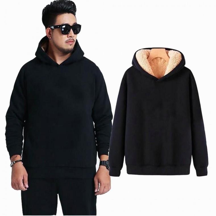 후드 데일리룩 퍼 기모 안감 융털 티셔츠 두툼한 겨울