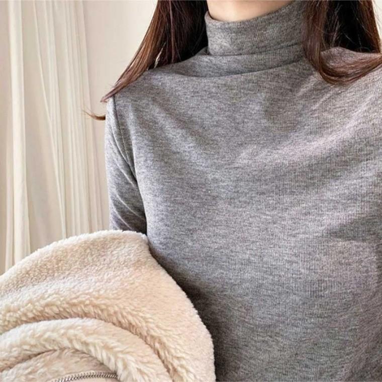 폴라 이너 티셔츠 기모 터틀넥 코디 베이직 겨울 목