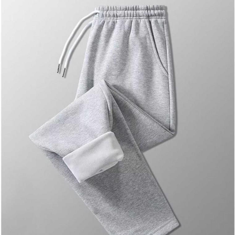 밴딩 겨울 기모 남성 통 팬츠 코디 츄리닝 바지 허리