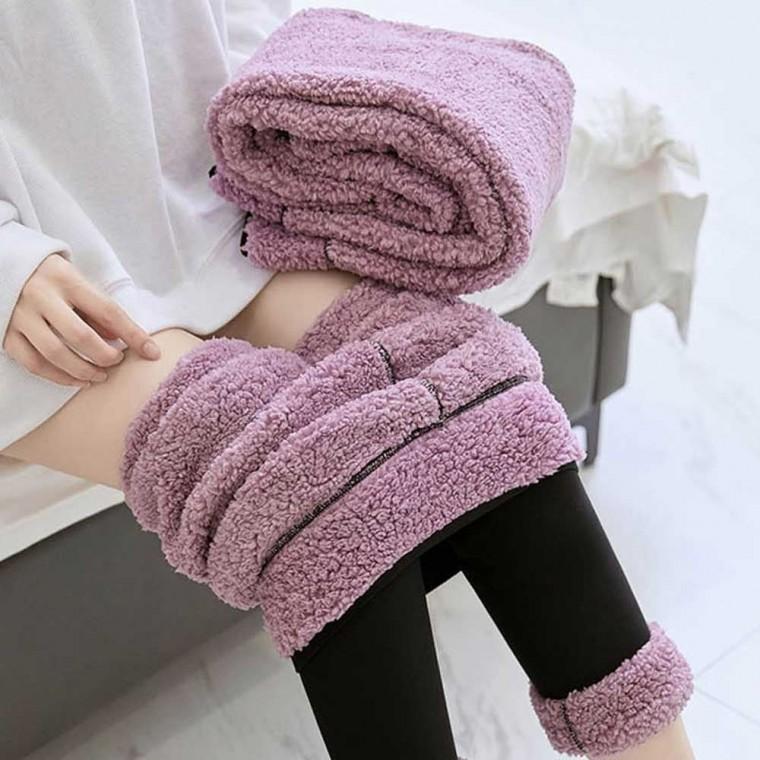 용 여자 레깅스 따뜻한 융 안감 슬림핏 퍼 기모 겨울