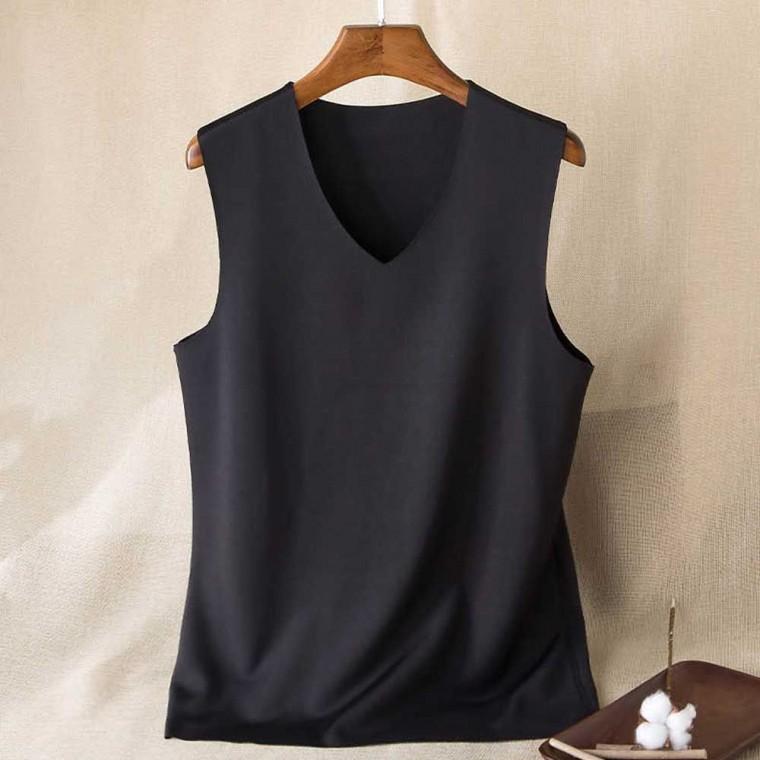 조끼 이너 슬림 핏 내복 상의 내의 방한 겨울 남성