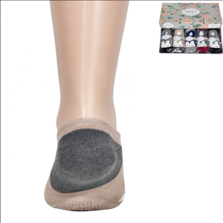 포근한 겨울토끼 미끄럼방지 여성 파일 덧신