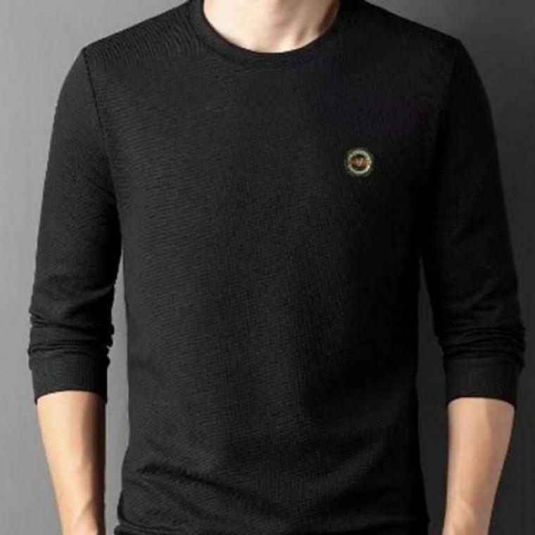 남성 긴팔 라운드넥 티셔츠 와플 티셔츠 K307 긴팔 캐주얼 와플 라운드넥 가을 남성 티셔츠 니트 겨울