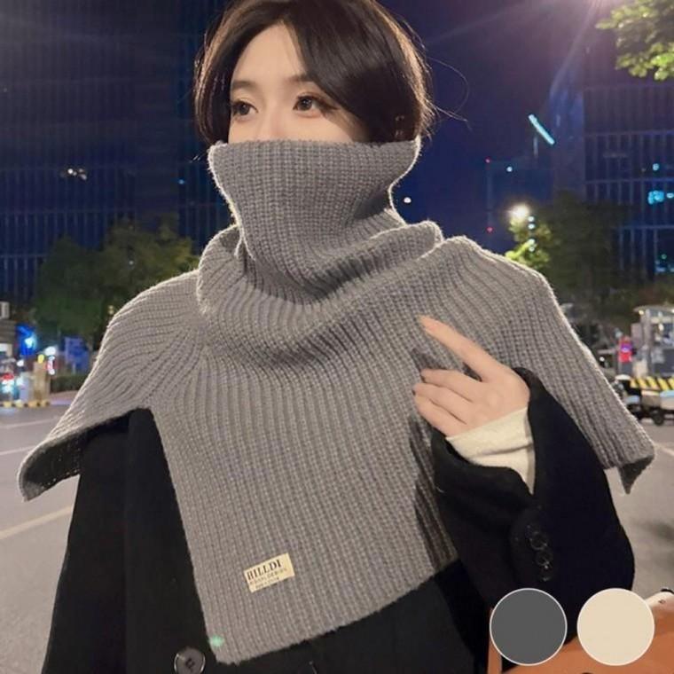 옆트임 하이넥 워머 머플러 URD 420 머플러 겨울 숄 스카프 숄프카프