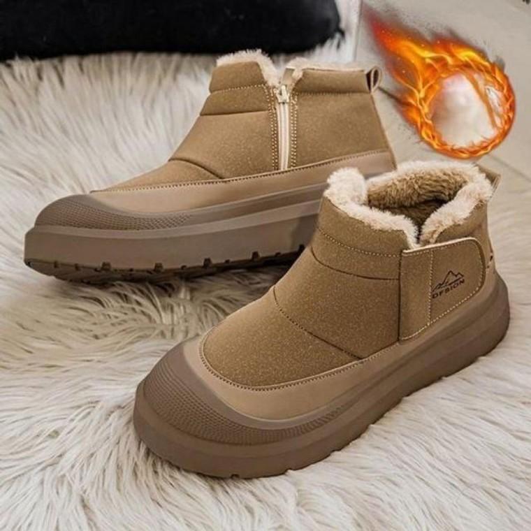 방한 털안감 미들컷 워커부츠 S 0 49 미들컷워커 겨울신발 퍼안감부츠 패딩부츠 방한부츠 눈길부츠