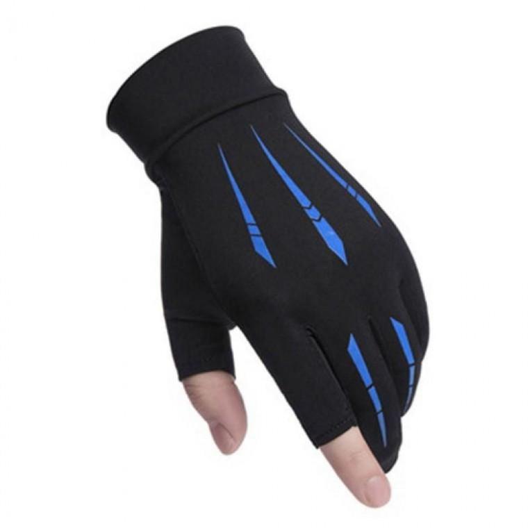 와일드 남성 2컷 스포츠 장갑 블루 레져 레저 겨울 쿨토시 운동 장갑 자외선차단토시 아이스 스포츠 남성