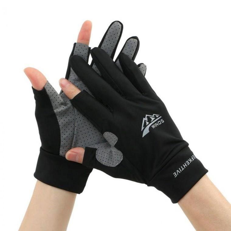 하이쿨 남성 2컷 스포츠 장갑 L 블랙 레져 스포츠 레저 장갑 겨울 자외선차단토시 남성 아이스 쿨토시