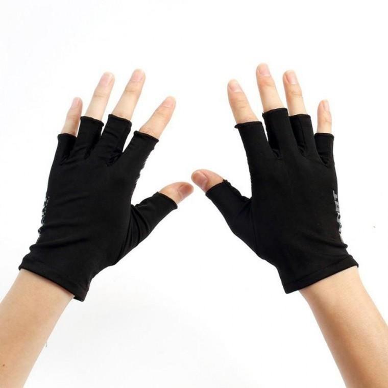 쿨링스 여성 스포츠 반장갑 블랙 쿨토시 아이스 운동 여성 자외선차단토시 레저 장갑 스포츠 겨울 UV차단