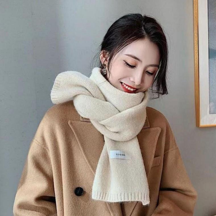 다양한 색상 따뜻 니트 소재 데일리 남여공용목도리 겨울 방한 목도리 귀마개 아동넥워머 비니 스컬캡