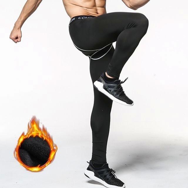 남자 운동복 대용 겨울 바지 내복 기모 안감 타이즈