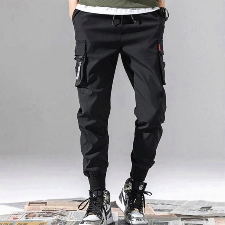 조거팬츠 기모안감 겨울 카고 바지 트레이닝 허리밴딩 2컬러 남자