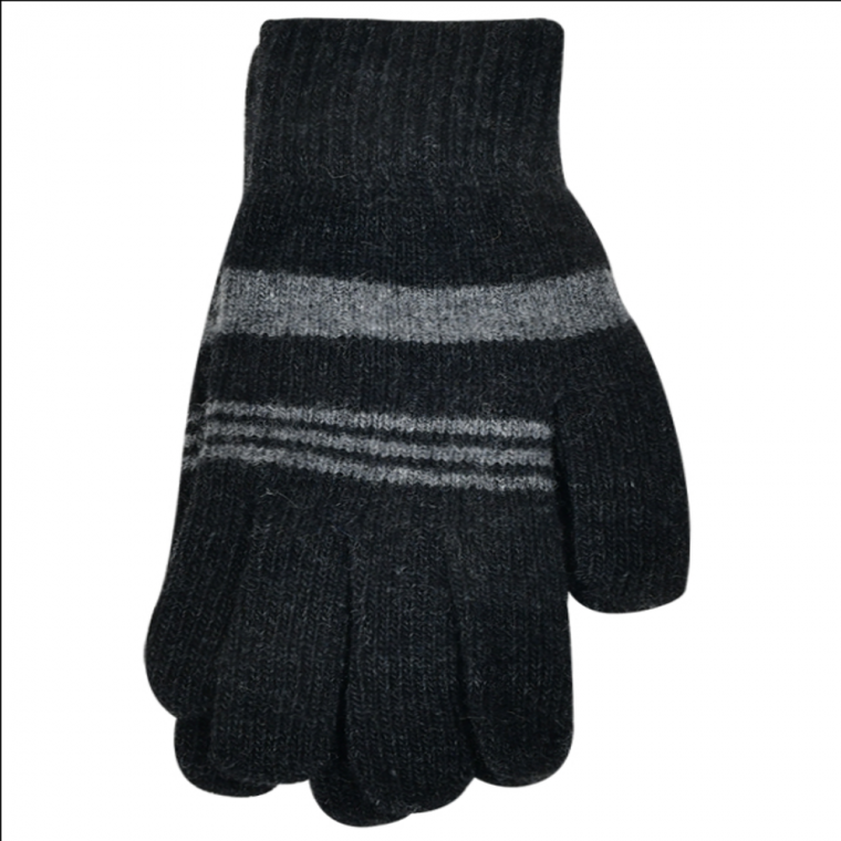 스트라이프 손가락장갑 링글 가볍고 편안한 남성 손가락 장갑 보온장갑 겨울장갑