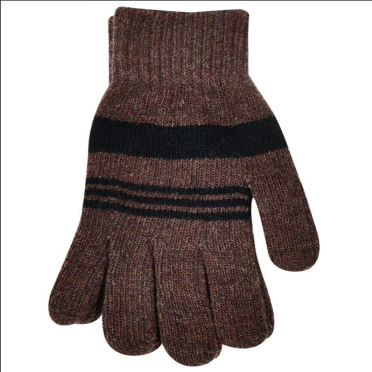 스트라이프 손가락장갑 링글 가볍고 편안한 남성 손가락 장갑 보온장갑 겨울장갑