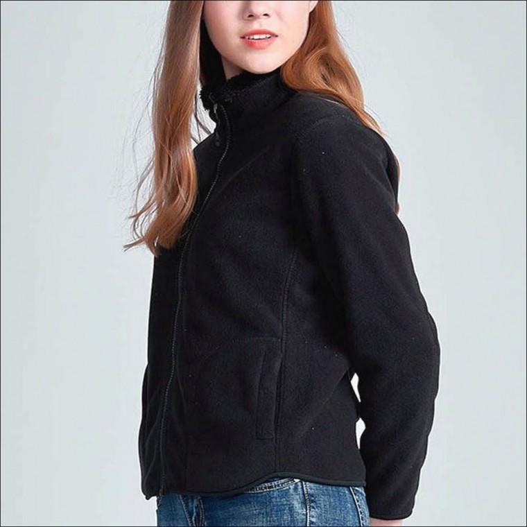 아우터 사무실 데일리 여자 겨울 후리스집업 플리스 집업