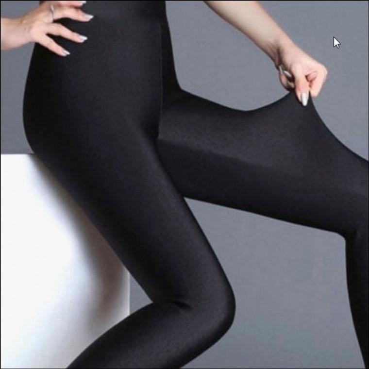 슬림핏 고리레깅스 광택감 겨울 쫄바지 기모레깅스 여자