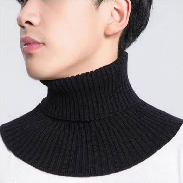 터틀넥 넥워머 공갈 목티 겨울 목폴라 페이크 레이어드