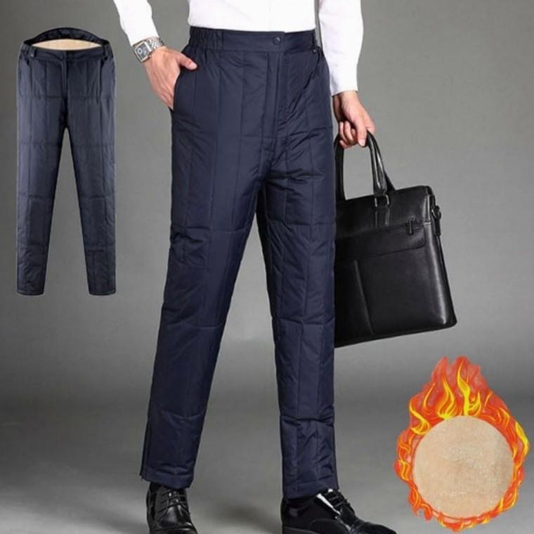 융털 패딩 남자 겨울 안감 방한 방한 혹한기 바지