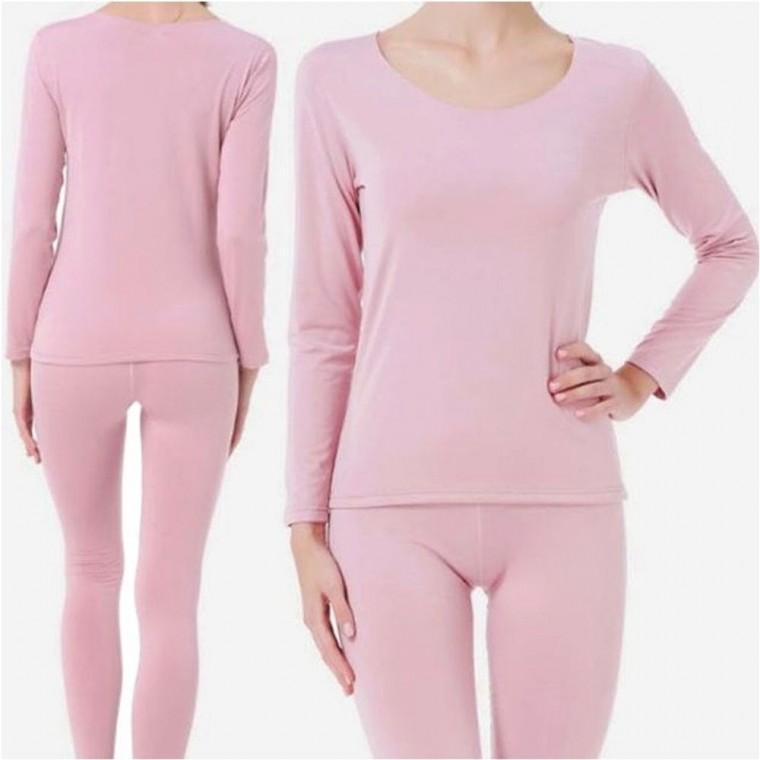 슬림핏 겨울 이너 내복세트 긴바지 여자 내의 긴팔 밀착