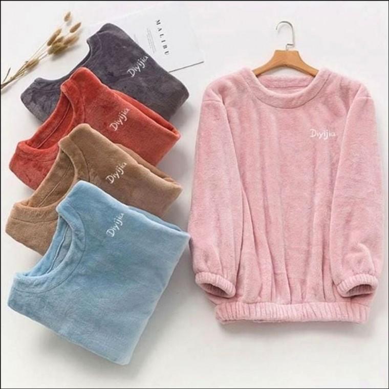 홈웨어 파자마세트 겨울수면웨어 여자잠옷 긴팔잠옷