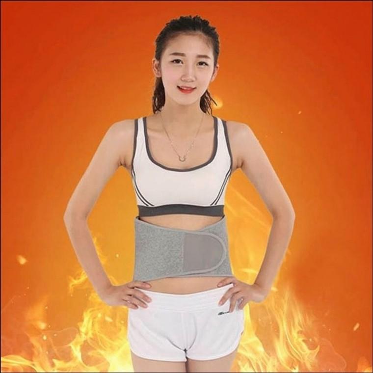 허리복대 겨울 지지대 허리압박 보온 찍찍이 기모복대