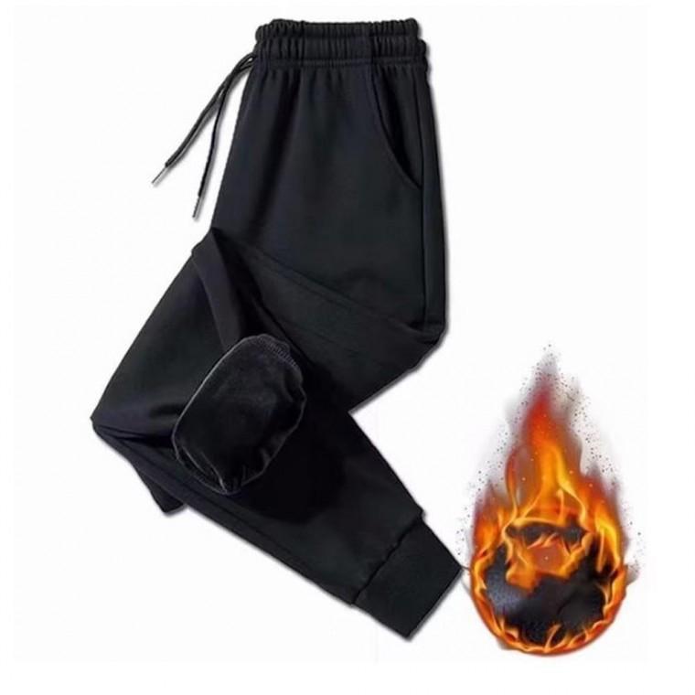 [FP] 가을 조거 융털 남성 기모바지 남자와이드팬츠 밴딩 겨울