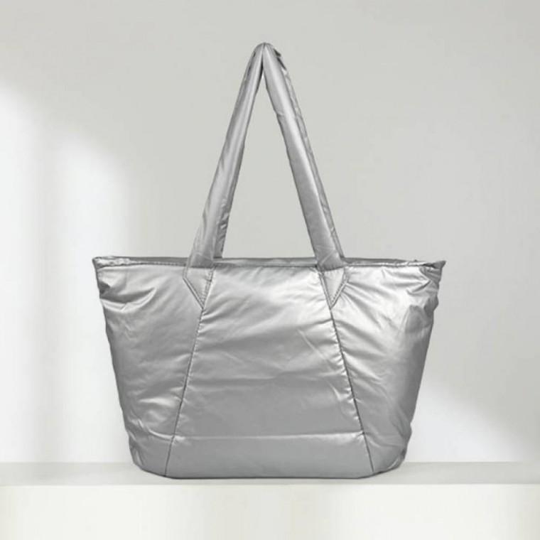 HL] 쇼퍼백 패딩 여성 겨울가방 대용량 에코백 숄더백