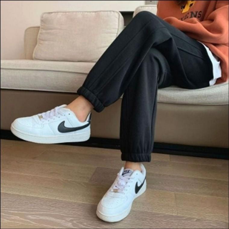 기모바지 조거팬츠 겨울바지 기모안감 2컬러 여자 밴딩 따뜻한